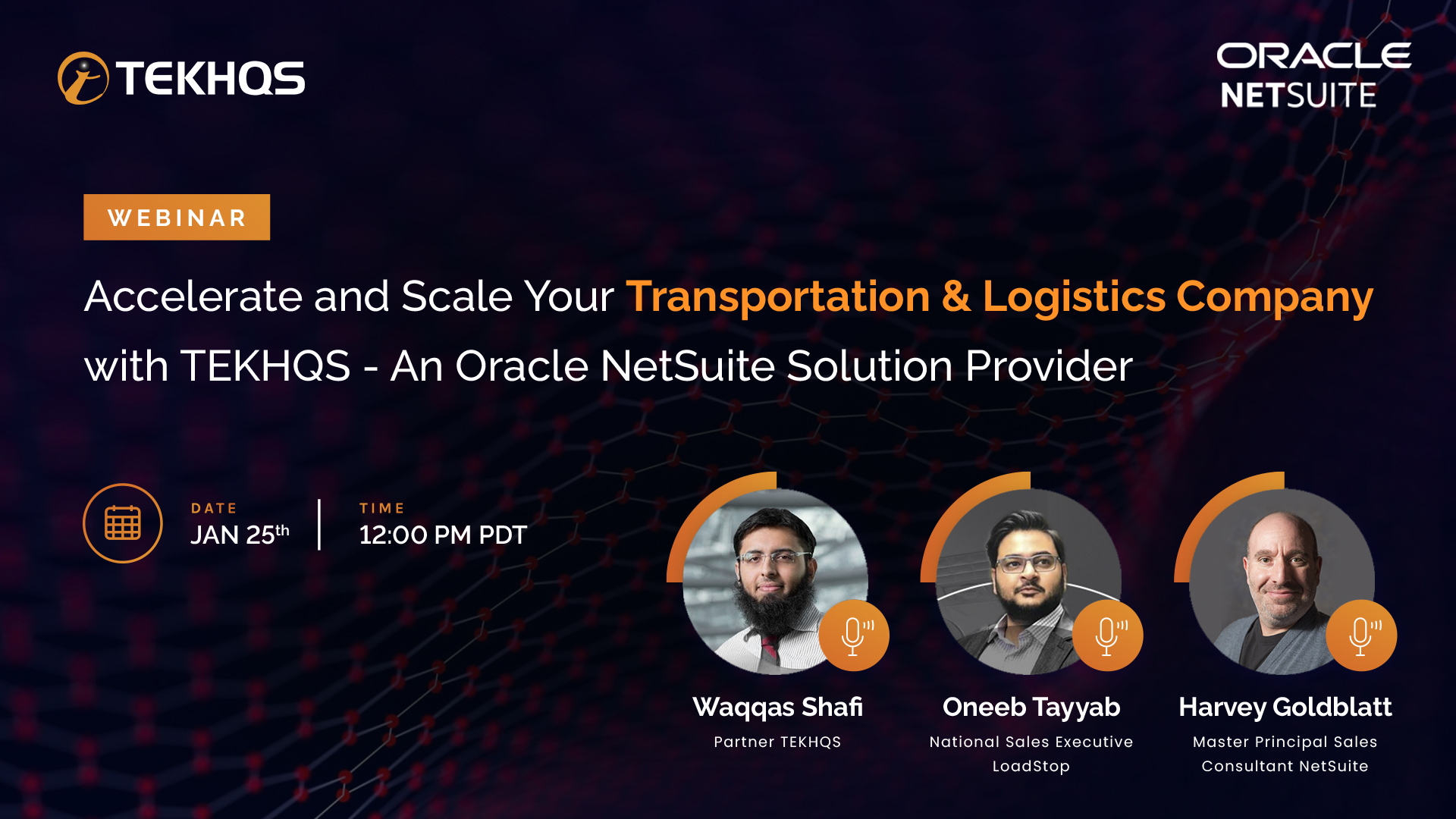 Accelerate and Scale your Transportation & Logistics Company with TEKHQS
